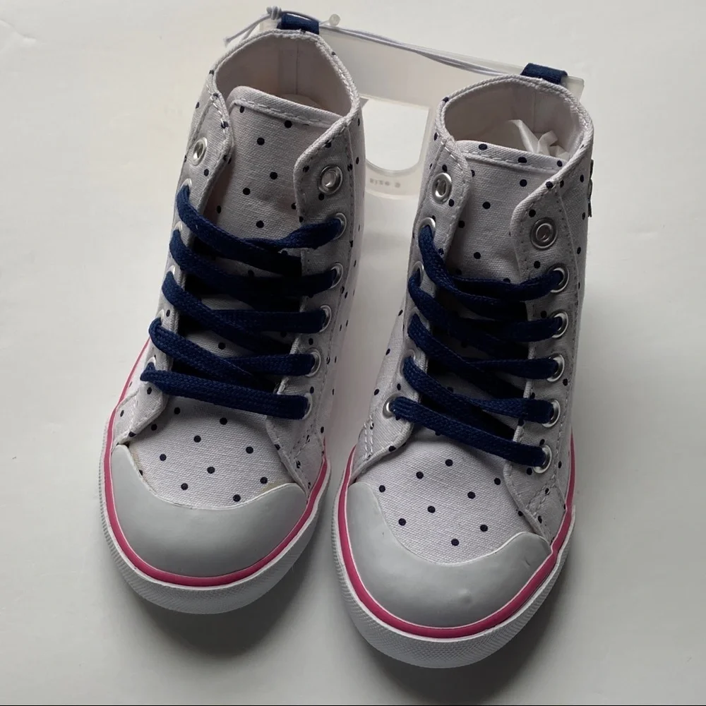 Gymboree Girl's Toddler Size 9 Hi Top Sneakers ⭐️⭐️⭐️⭐️⭐️